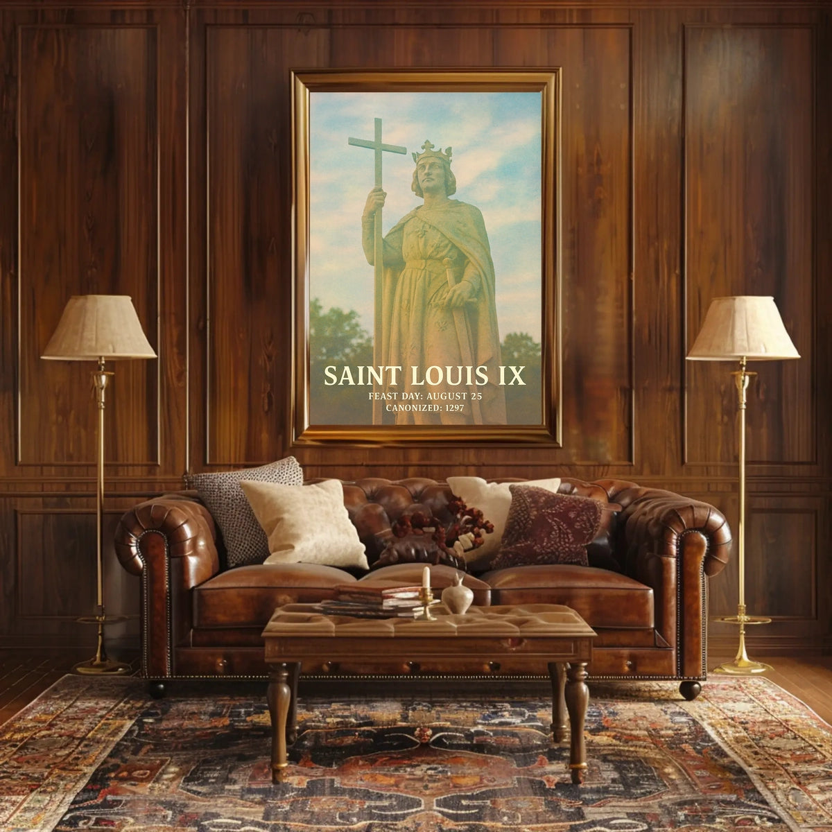 Saint Louis Ix Poster