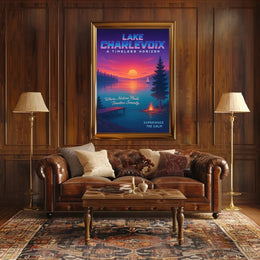Lake Charlevoix A Timeless Horizon Poster