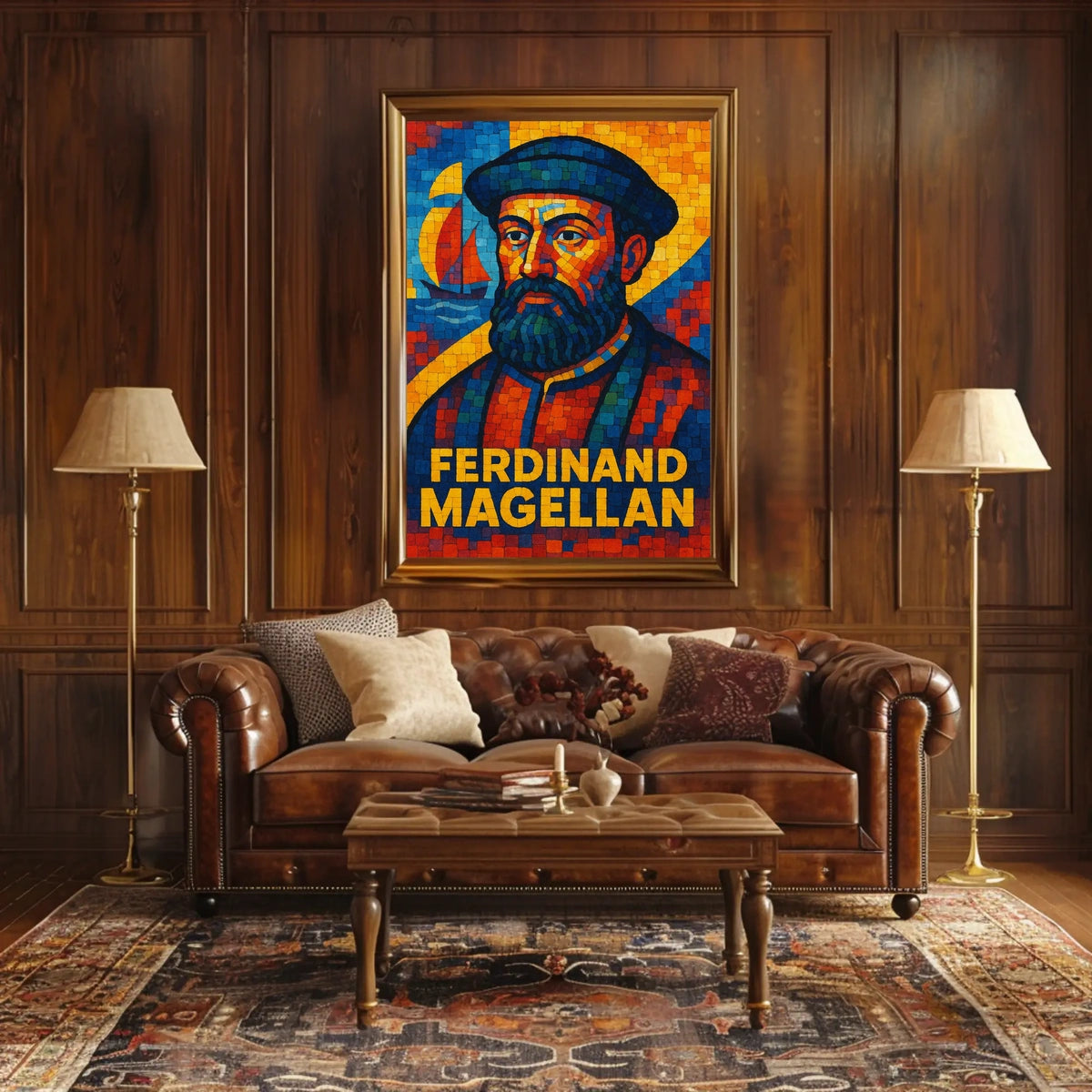 Ferdinand Magellan Explorer of the Seas Poster