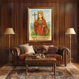 Saint Catherine of Alexandria Poster