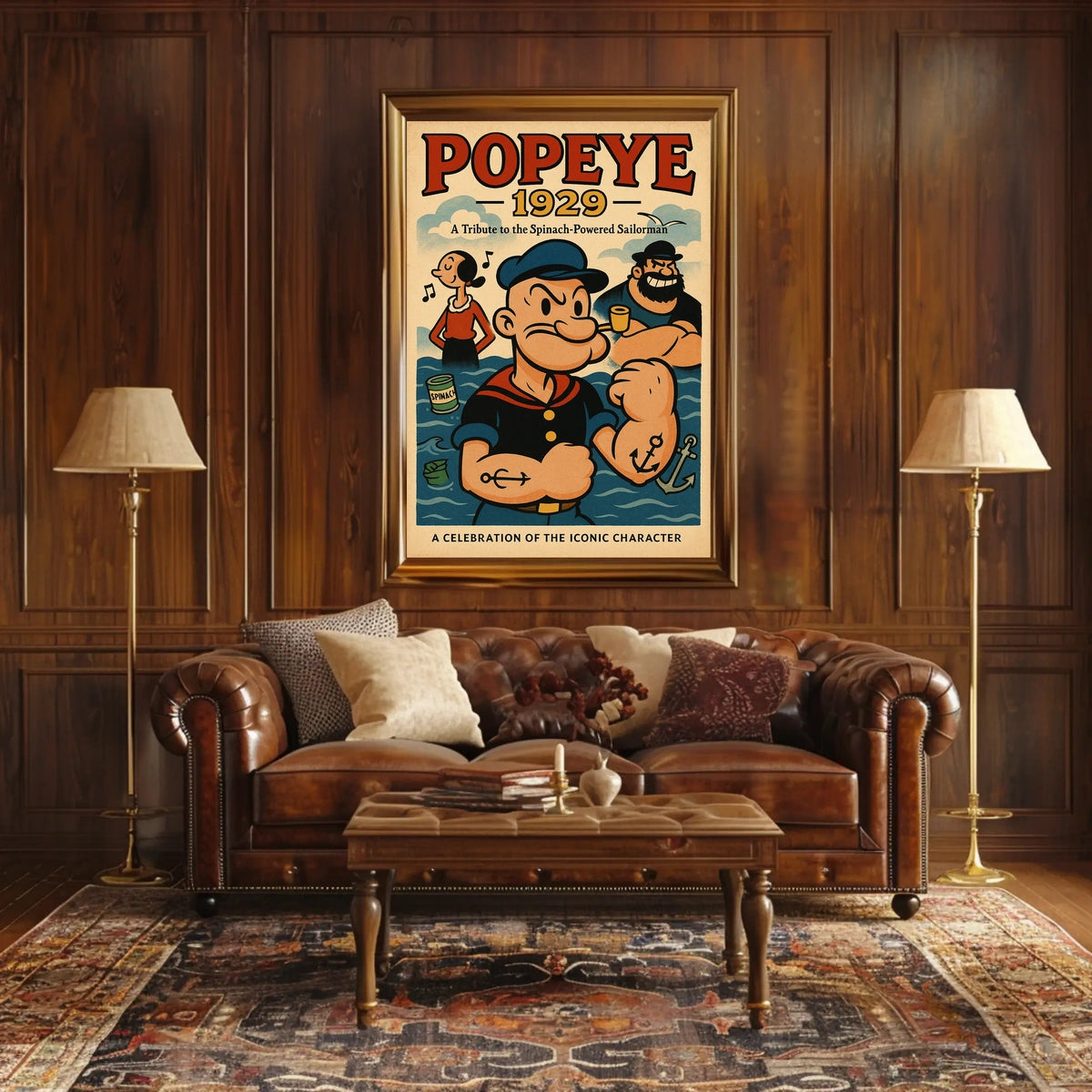 Popeye 1929 Art Poster POP-142