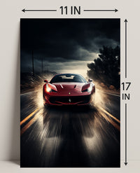 Speed And Power Poster