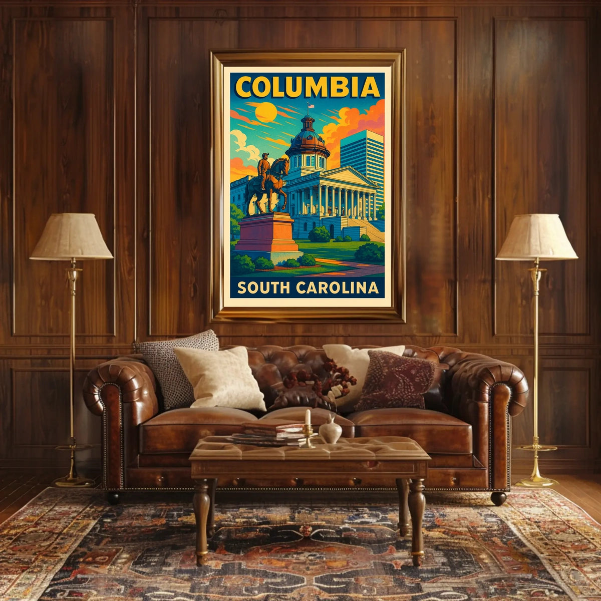 Columbia, South Carolina Poster