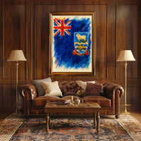 The Falkland Islands Flag Poster