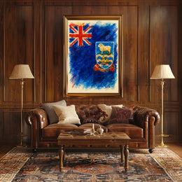 The Falkland Islands Flag Poster