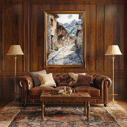 Andorra Andorra la Vella Old Town View Poster