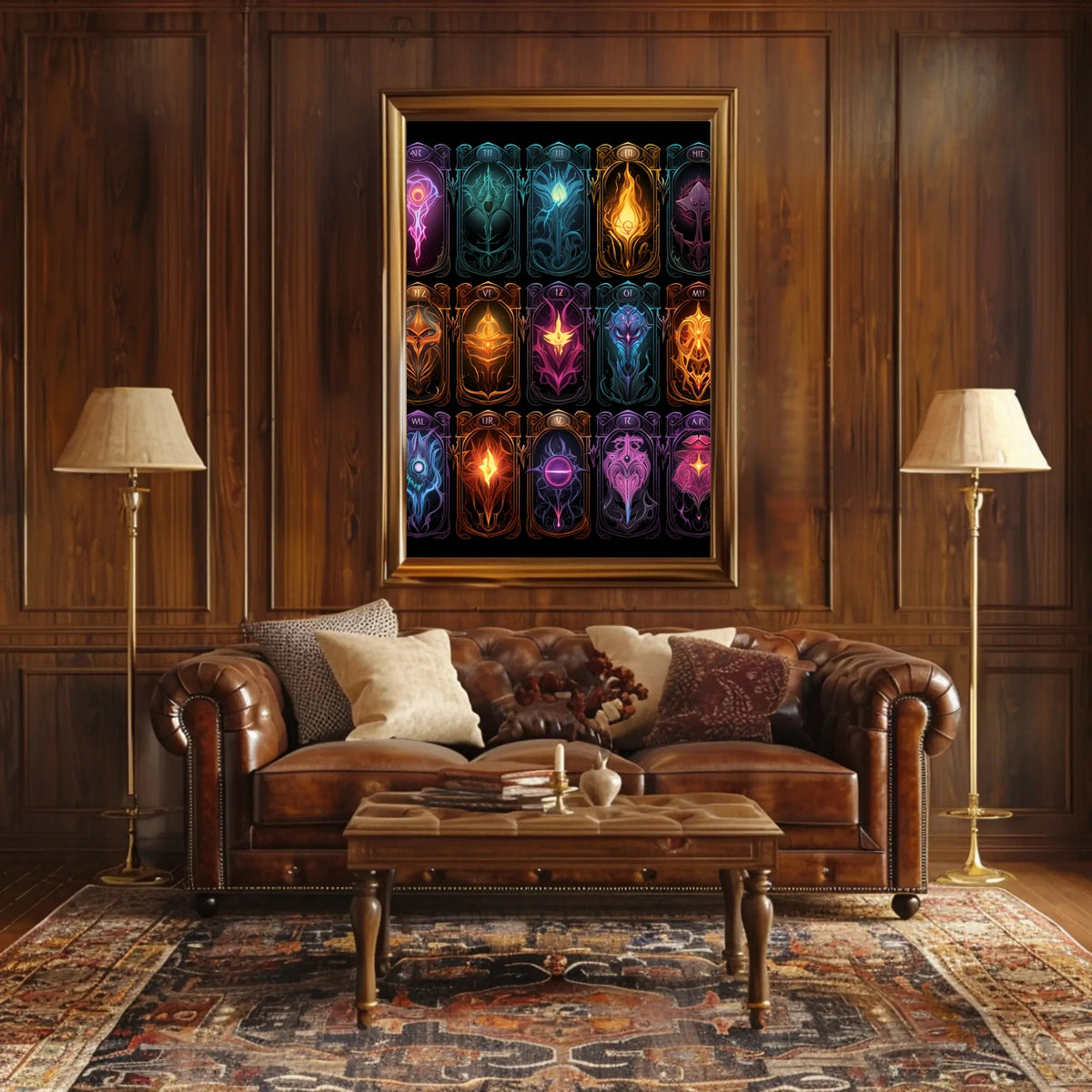 Elemental Symbols Poster