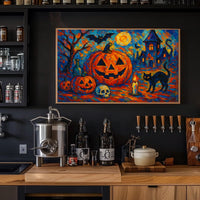 Halloween Night Fantasy Poster