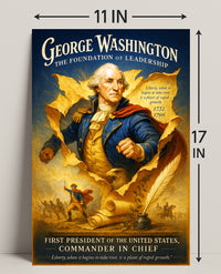 George Washington 1st President Poster PosterGoat