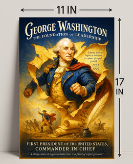 George Washington 1st President Poster PosterGoat