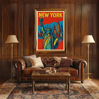 New York City Skyline Poster