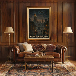New York City Skyline Poster