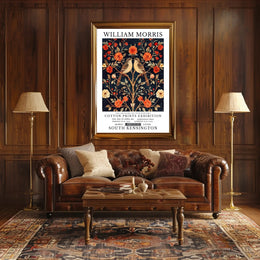William Morris Exhibition Poster: Cultural or Heritage Poster