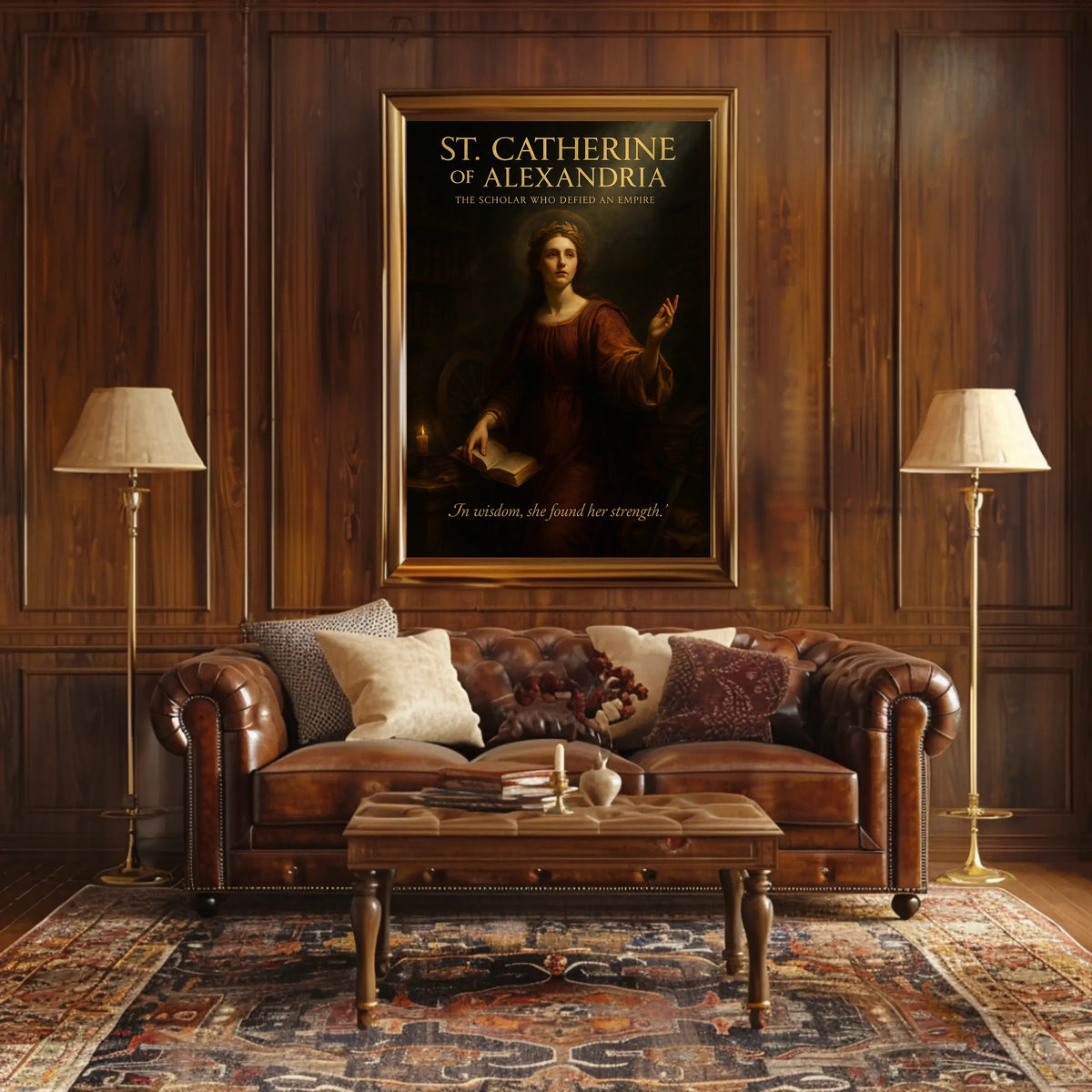 St. Catherine of Alexandria Poster