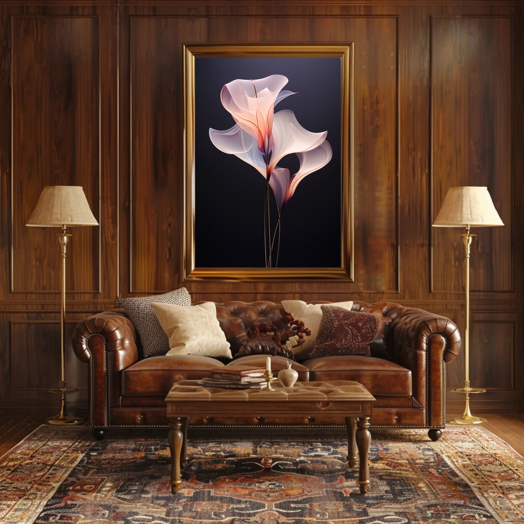 Ethereal Blossoms Poster PosterGoat