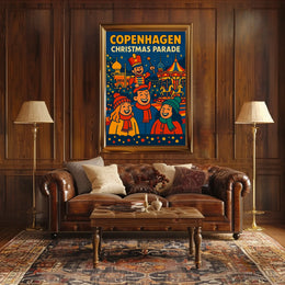 Copenhagen Christmas Parade Poster