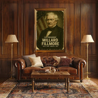 Millard Fillmore 13th President of the United States Damaged Photograph Poster