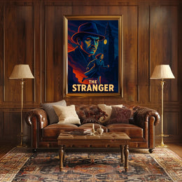 Albert Camus Stranger Photography Realism Wanderlust Poster