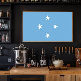 Micronesia, Federated States of Flag Poster