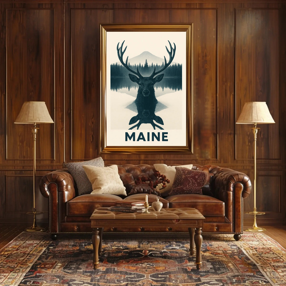 Maine Wilderness Poster