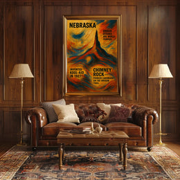 Discover Nebraska Poster