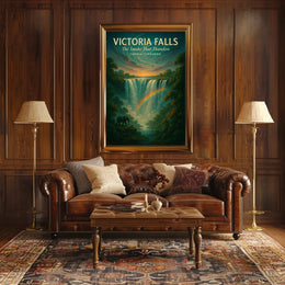 Victoria Falls The Smoke That Thunders Poster