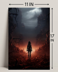 Journey Through The Ruins Poster