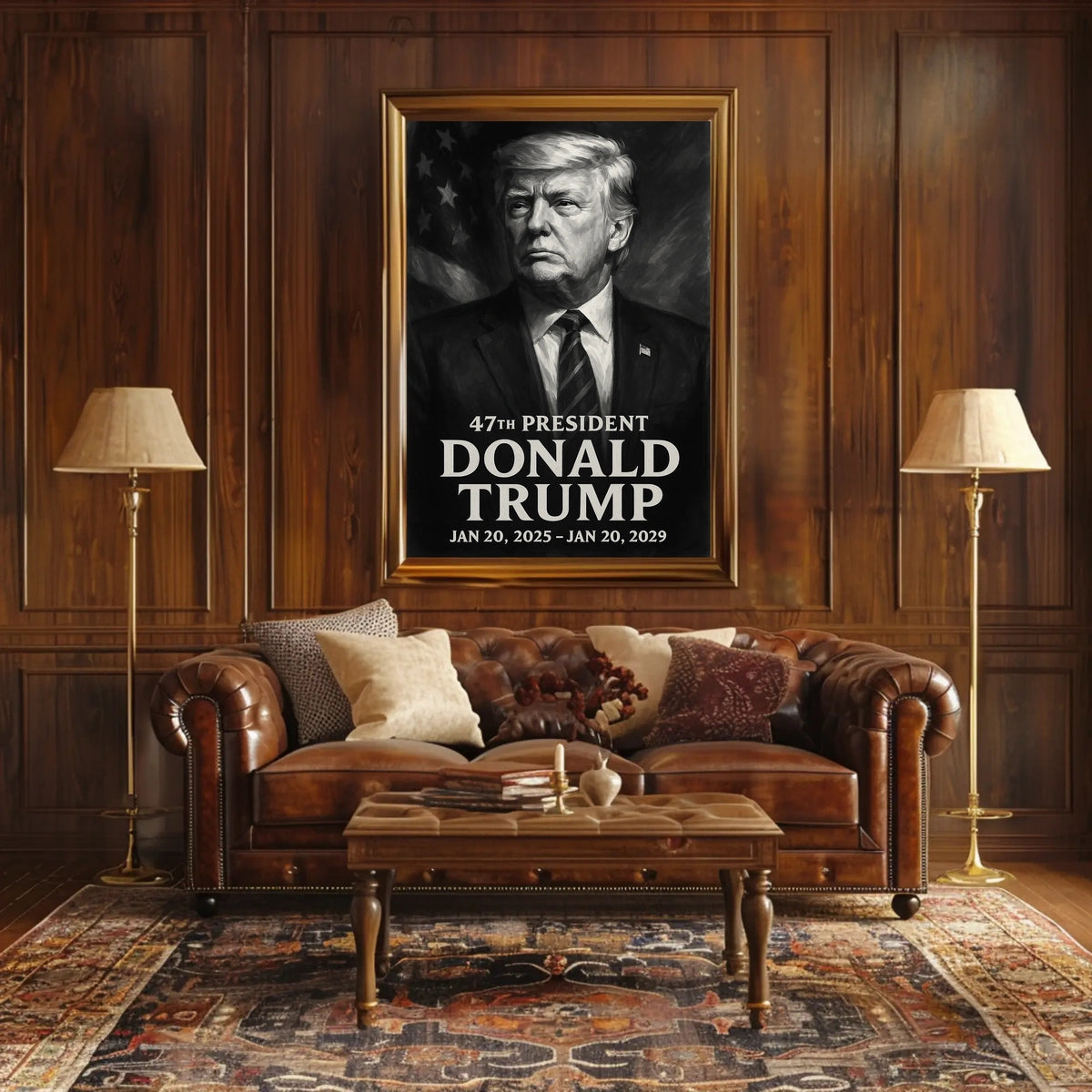 Donald Trump 47th President Poster