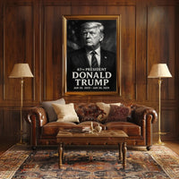 Donald Trump 47th President Poster