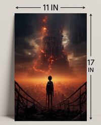 The Burning Tower Poster