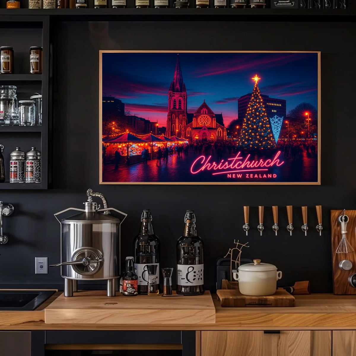Christmas in Christchurch Poster