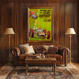 Inaugural 250 Mile Championship Race Poster