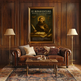 St. Bonaventure The Journey of a Scholastic Sage Poster