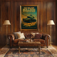 M41 Walker Bulldog Icon of Mobility and Firepower Poster