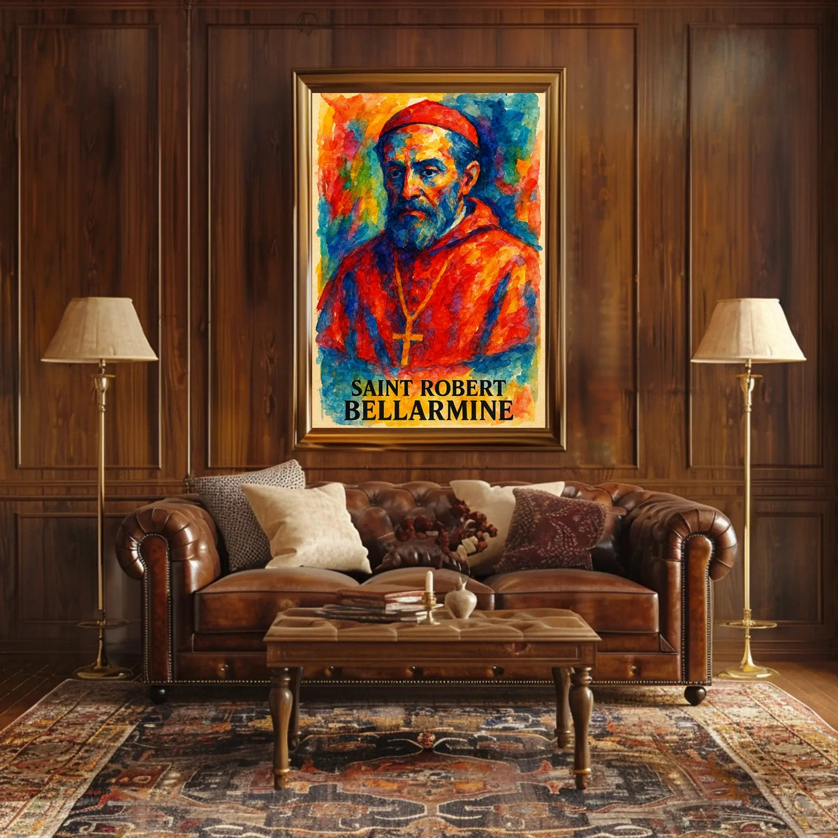 Saint Robert Bellarmine Poster