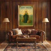 Saint Abigail The Patron of Healing and Harmony Poster PosterGoat