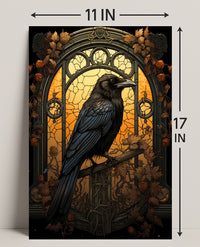 The Enigmatic Raven Poster