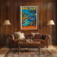 Big Sur, California Poster