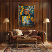 Millard Fillmore Abstract Artistic Poster