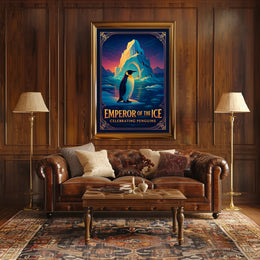 Emperor of the Ice Poster Art Print