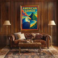 American Samoa Scenic Poster