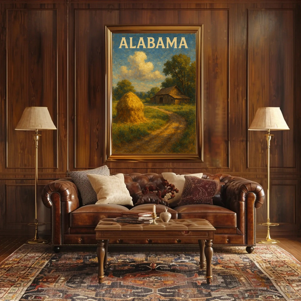 Alabama Countryside Poster