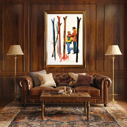 Sun Valley Ski Adventure Poster