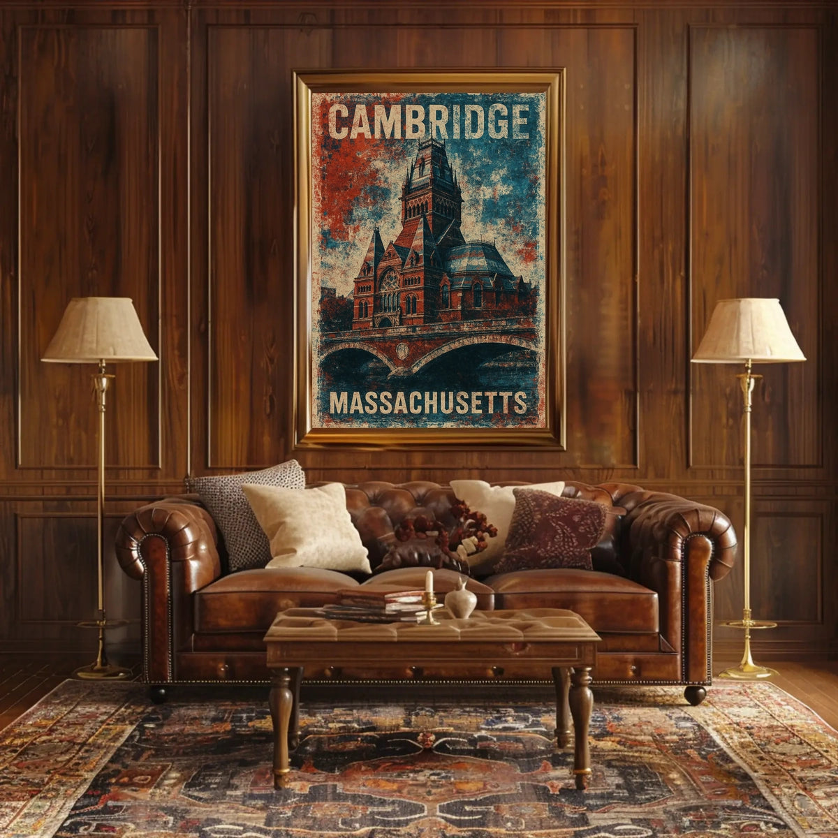 Cambridge, Massachusetts Poster