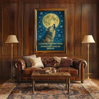 Christmas Moon Poster