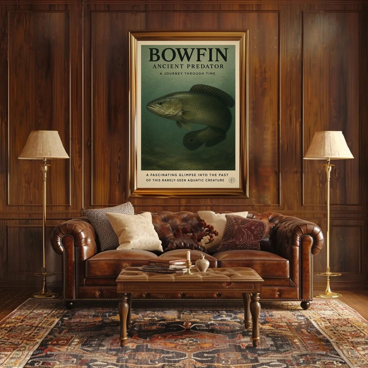 Bowfin Ancient Predator Poster