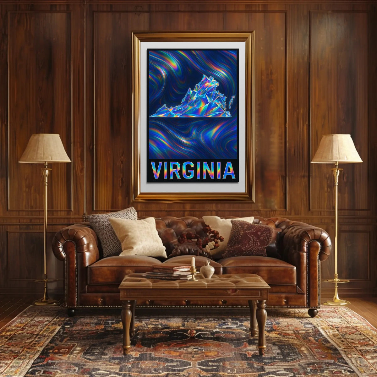 Virginia In Prism Poster