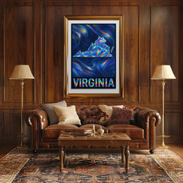 Virginia In Prism Poster