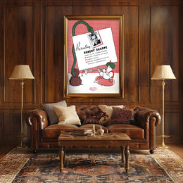Vintage Magician Poster: Exotic Comedy Magic Show