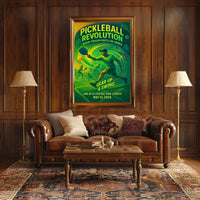 Pickleball Revolution Poster